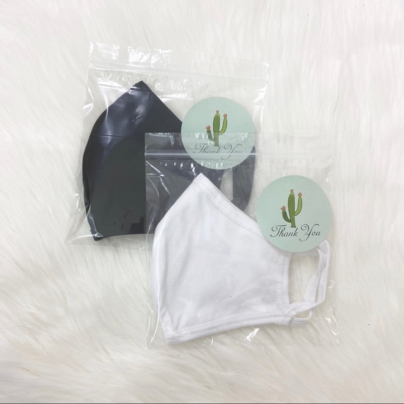 Bundle of 2 - washable cotton unisex face masks - Picture 4 of 5